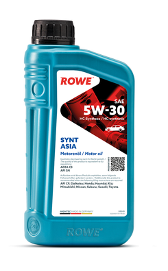 Моторное масло Rowe Synt Asia 5W30 синтетическое 1л
