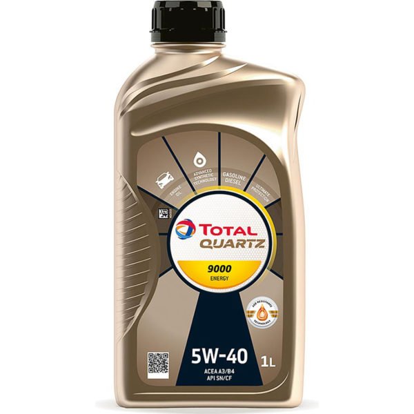 Моторное масло Total Quartz 9000 Energy 5W40 синтетическое 1л