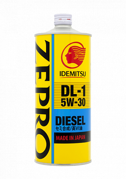 Моторное масло Idemitsu Zepro Diesel DL-1 5W30 полусинтетическое 1л