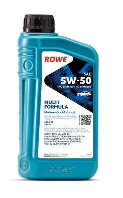 Моторное масло Rowe Multi Formula 5W50 синтетическое 1л