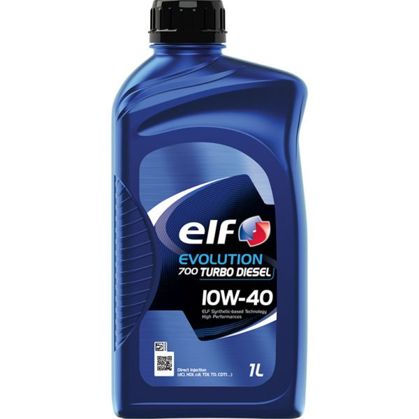 Моторное масло Elf Evolution 700 Turbo Diesel 10W40 полусинтетическое 1л