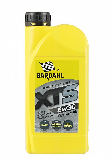 Моторное масло Bardahl XTS 5W30 синтетическое 1л