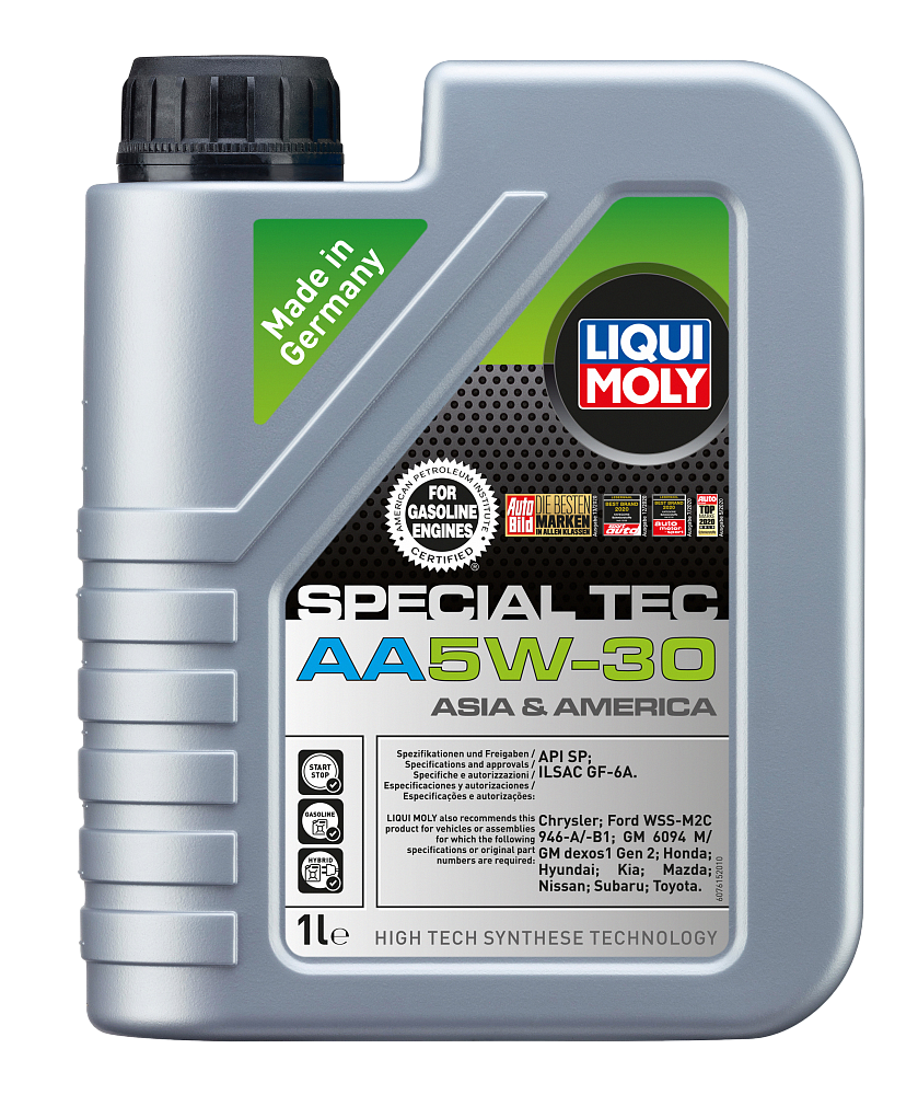 Моторное масло Liqui Moly Special Tec AA 5W30 синтетическое 1л