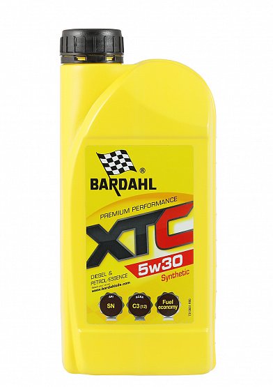 Моторное масло Bardahl XTC 5W30 синтетическое 1л