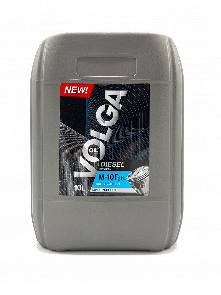 Моторное масло Волга-Ойл М-10Г2к минеральное 10л