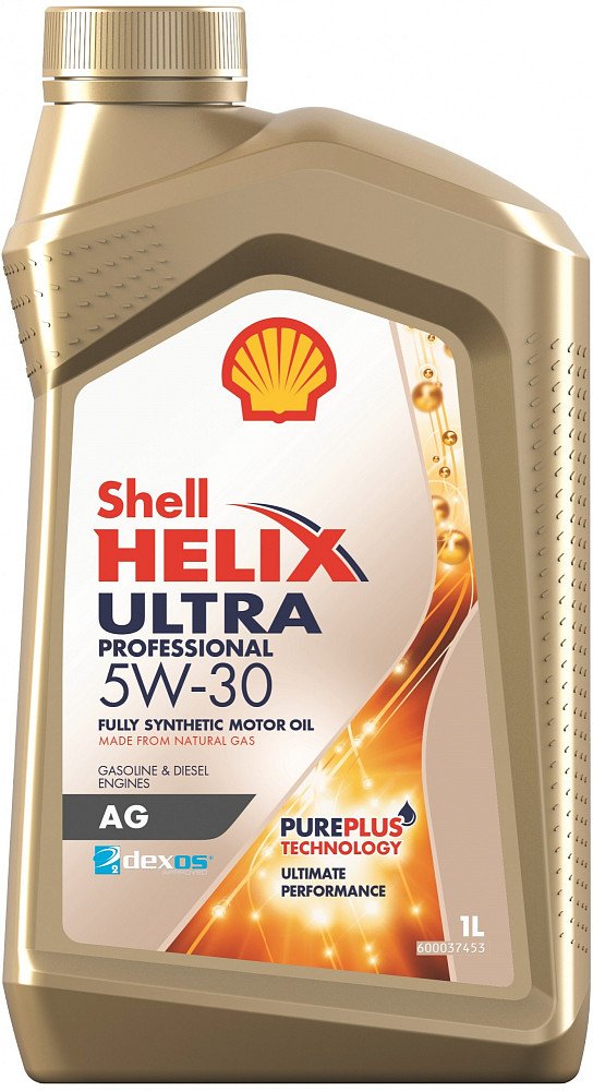 Моторное масло Shell Helix Ultra Professional AG 5W30 синтетическое 1л