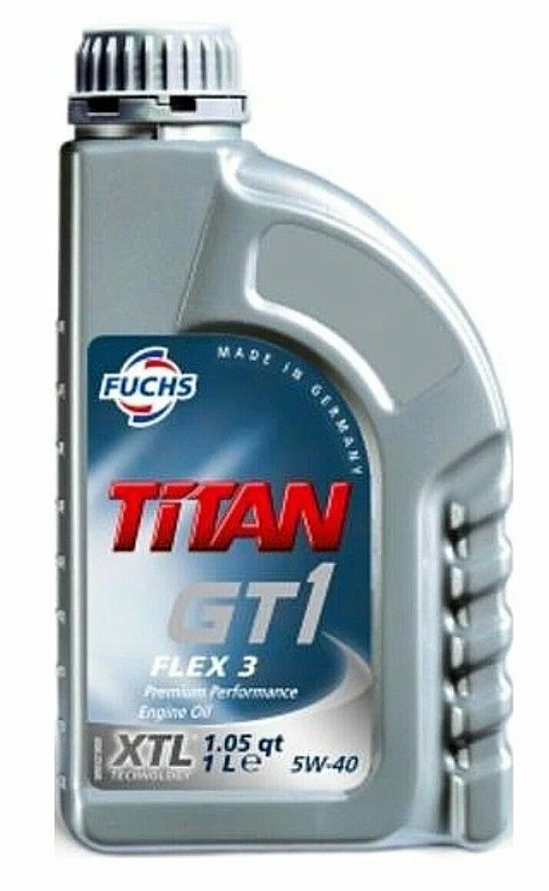 Моторное масло Fuchs Titan GT1 Flex 3 5W40 синтетическое 1л