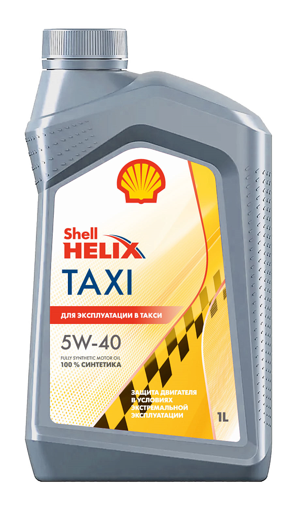 Моторное масло Shell Helix Taxi 5W40 синтетическое 1л