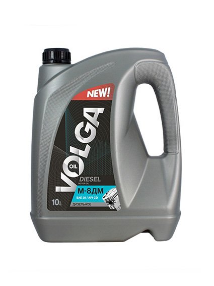 Моторное масло Волга-Ойл Diesel М-8ДМ минеральное 10л