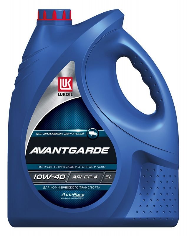 Моторное масло Лукойл Avantgarde 10W40 полусинтетическое 5л