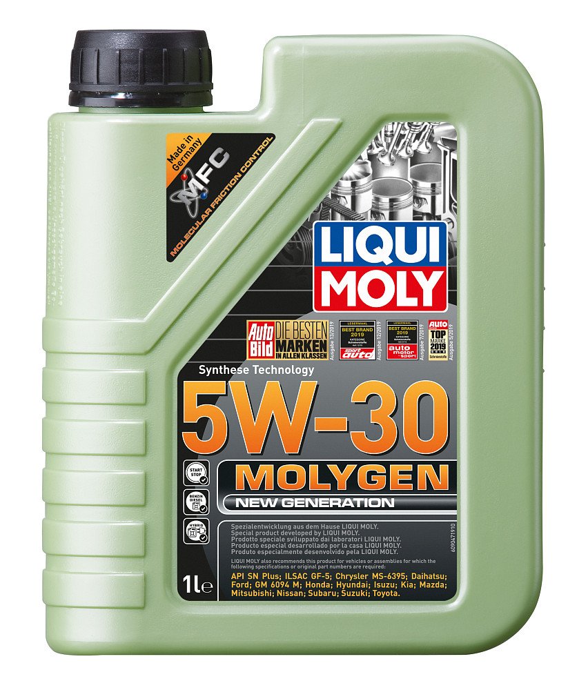 Моторное масло Liqui Moly Molygen New Generation 5W30 синтетическое 1л