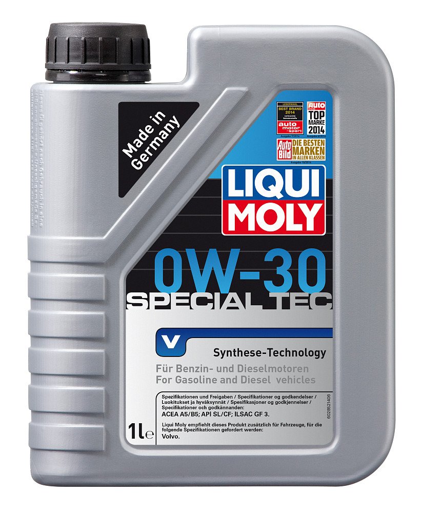 Моторное масло Liqui Moly Special Tec V 0W30 синтетическое 1л
