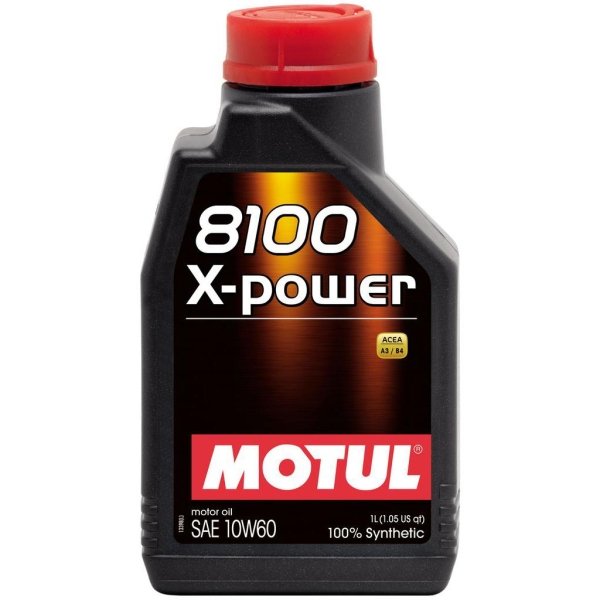 Моторное масло Motul 8100 X-Power 10W60 синтетическое 1л
