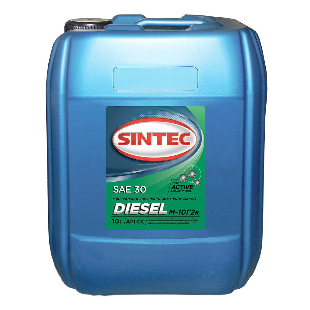 Моторное масло Sintec Diesel М-10Г2к минеральное 10л