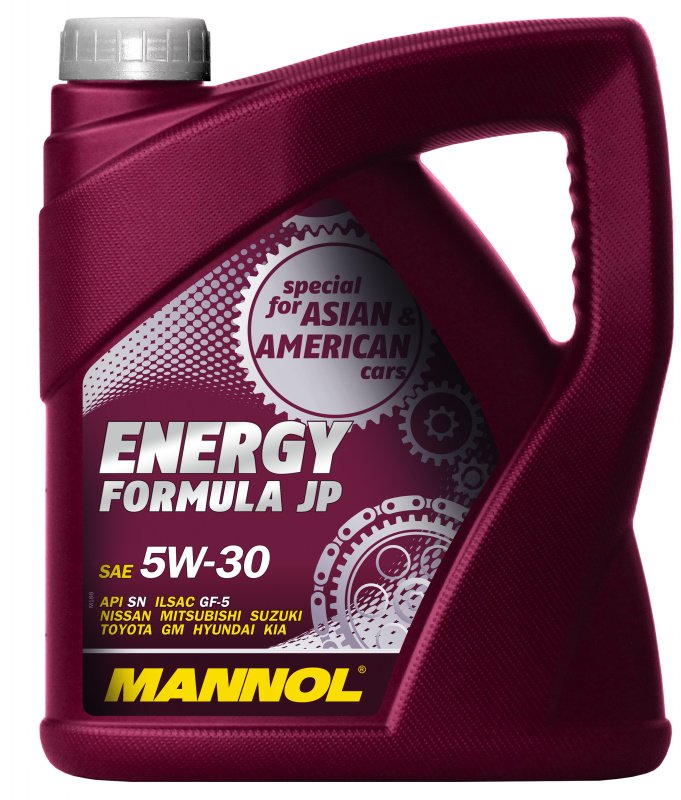Моторное масло Mannol Energy Formula JP 5W30 синтетическое 4л