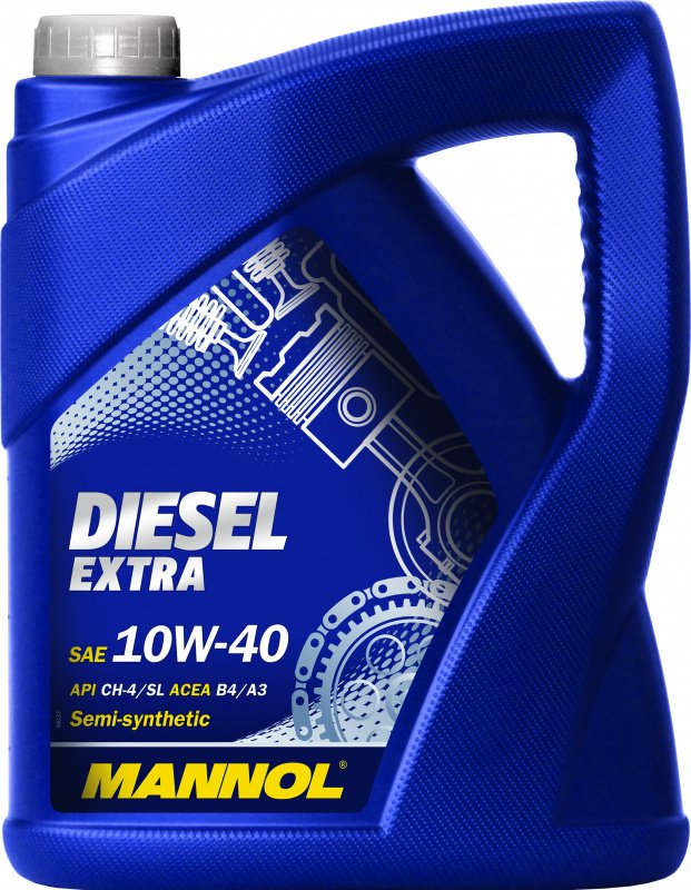 Моторное масло Mannol Diesel Extra 10W40 полусинтетическое 5л