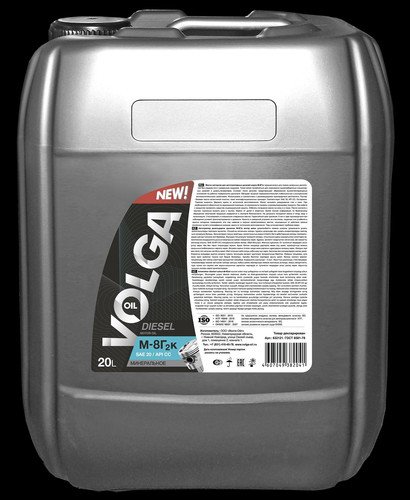 Моторное масло Волга-Ойл Diesel М-8Г2к минеральное 20л