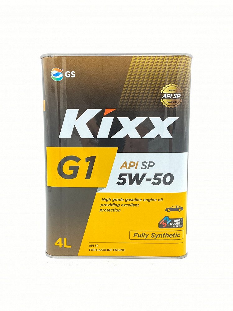 Моторное масло Kixx G1 SP 5W50 синтетическое 4л