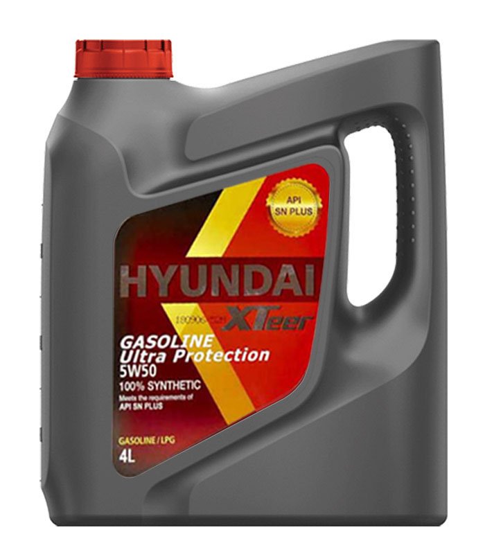 Моторное масло Hyundai XTeer Gasoline Ultra Protection 5W50 синтетическое 4л