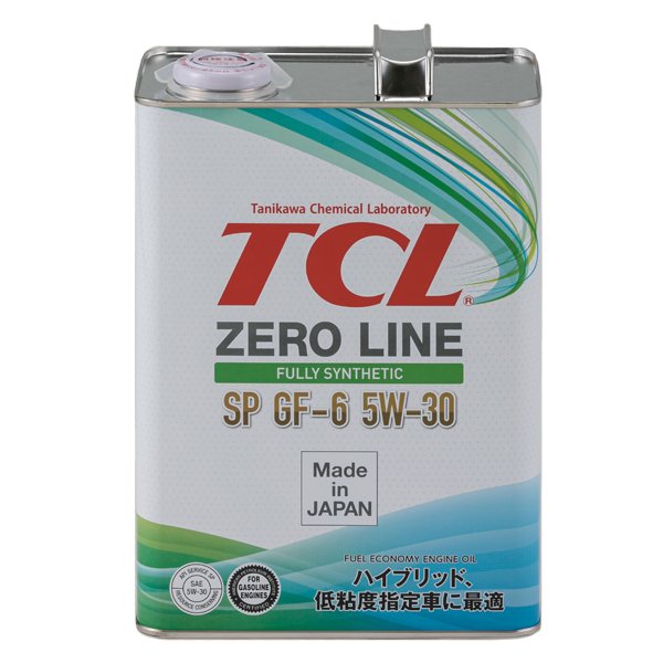 Моторное масло TCL Zero Line SP GF-6 5W30 синтетическое 4л