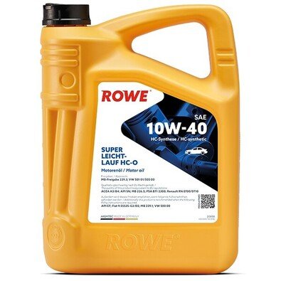 Моторное масло Rowe Super Leichtlauf HC-O 5W40 синтетическое 4л
