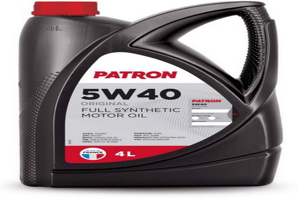 Моторное масло Patron Original 5W40 синтетическое 4л