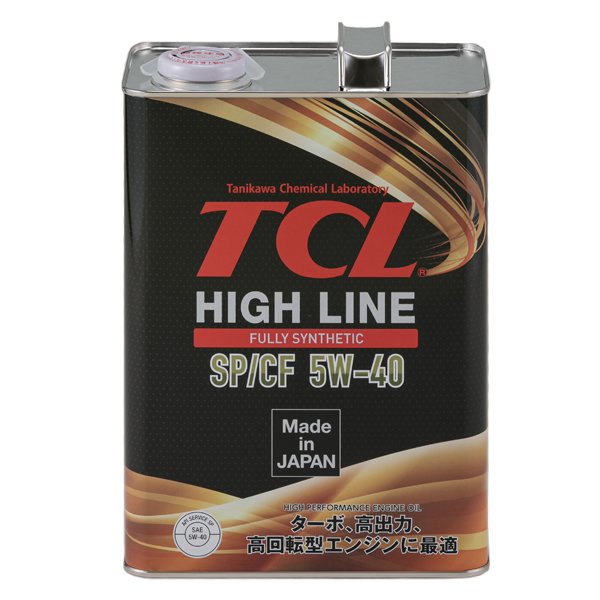 Моторное масло TCL High Line SP/CF 5W40 синтетическое 4л