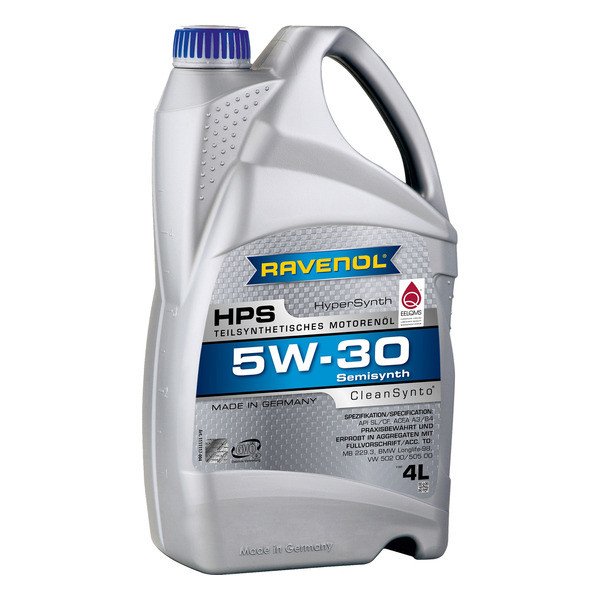 Моторное масло Ravenol HPS 5W30 полусинтетическое 4л