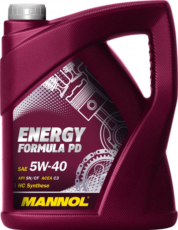 Моторное масло Mannol Energy Formula PD 5W40 синтетическое 5л