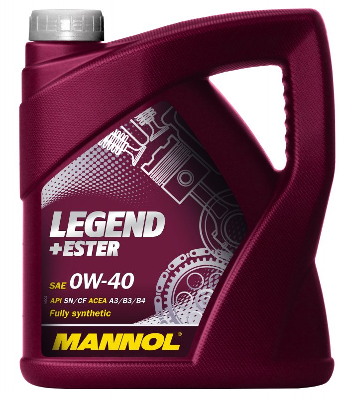 Моторное масло Mannol Legend +Ester 0W40 синтетическое 4л