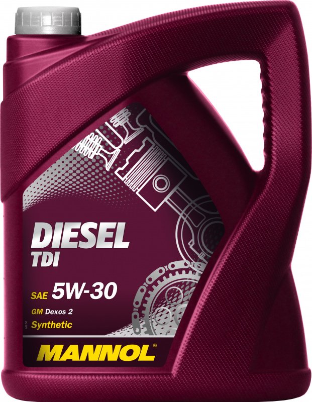 Моторное масло Mannol Diesel TDI 5W30 синтетическое 5л
