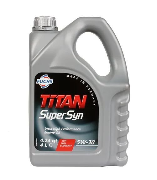 Моторное масло Fuchs Titan SuperSyn 5W30 синтетическое 4л