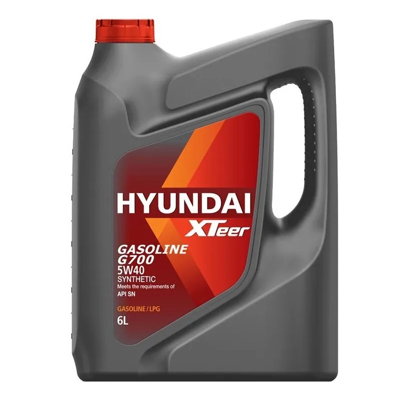 Моторное масло Hyundai XTeer Gasoline G700 10W40 синтетическое 6л