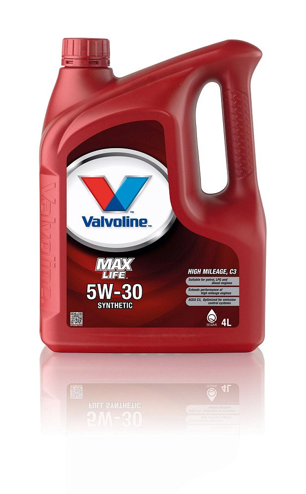 Моторное масло Valvoline MaxLife C3 5W30 синтетическое 4л