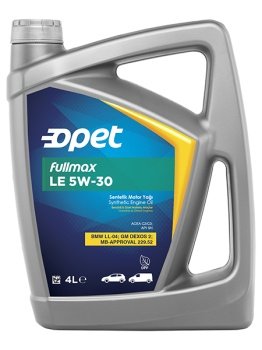 Моторное масло Opet Fullmax LE 5W30 синтетическое 4л