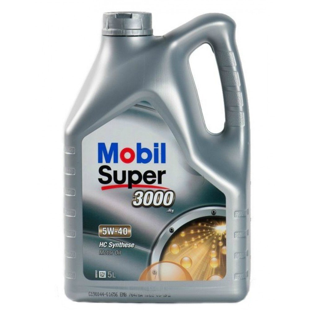 Моторное масло Mobil Super 3000 X1 5W40 синтетическое 5л