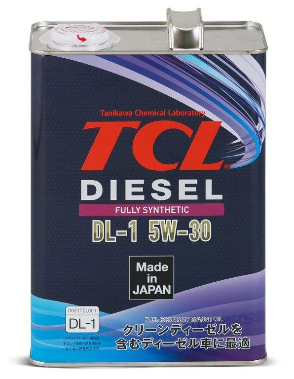 Моторное масло TCL Diesel DL-1 5W30 синтетическое 4л
