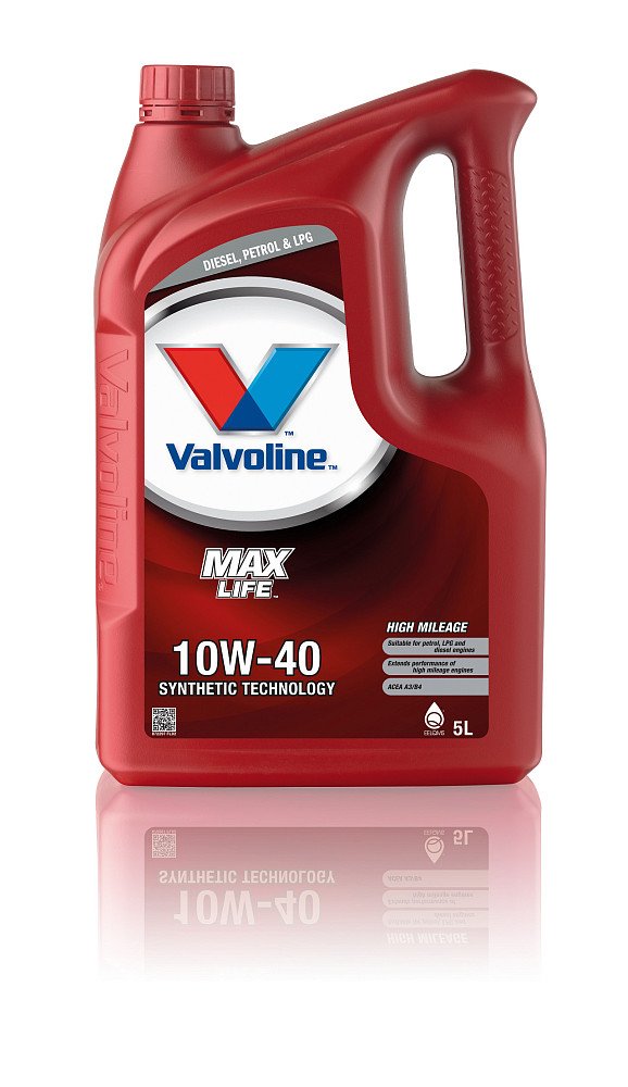 Моторное масло Valvoline MaxLife 10W40 полусинтетическое 5л