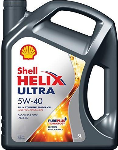Моторное масло Shell Helix Ultra 5W40 синтетическое 5л