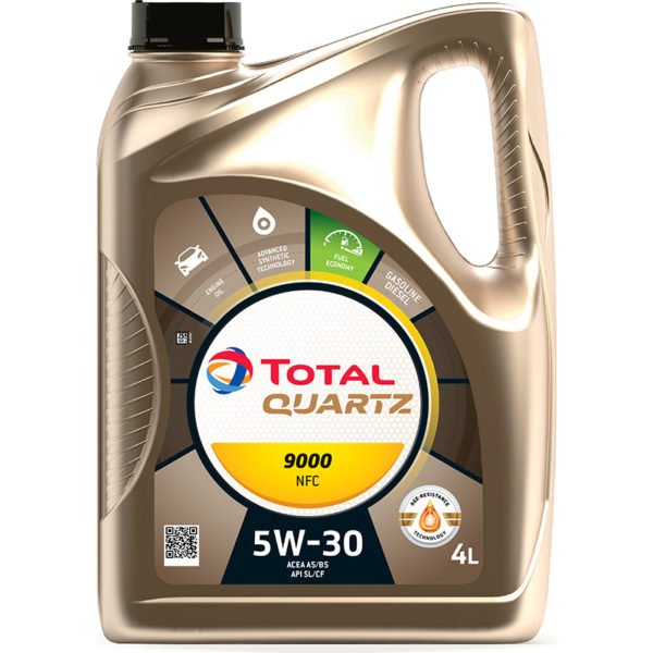 Моторное масло Total Quartz 9000 Future NFC 5W30 синтетическое 4л