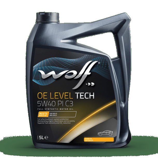 Моторное масло Wolf OE Level Tech PI C3 5W40 синтетическое 5л