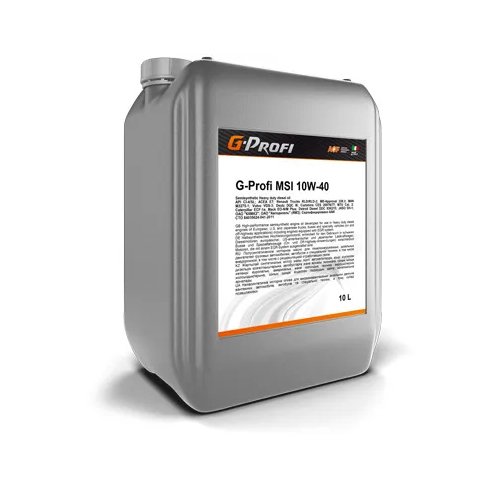 Моторное масло G-Energy G-Profi MSI 10W40 полусинтетическое 10л