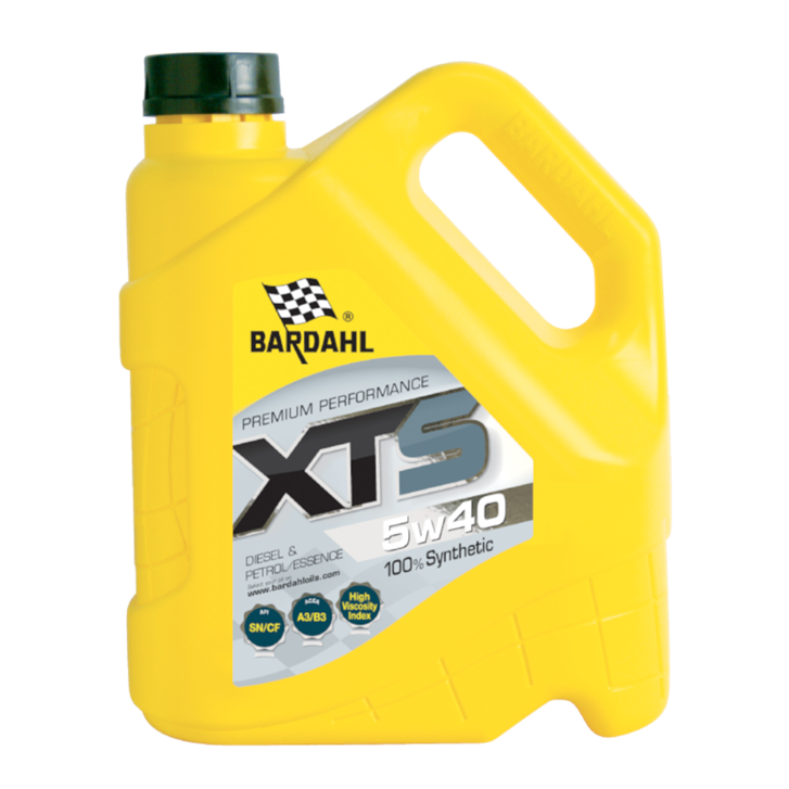 Моторное масло Bardahl XTS 5W40 синтетическое 4л