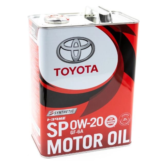 Моторное масло Toyota 08880-13205 0W20 синтетическое 4л