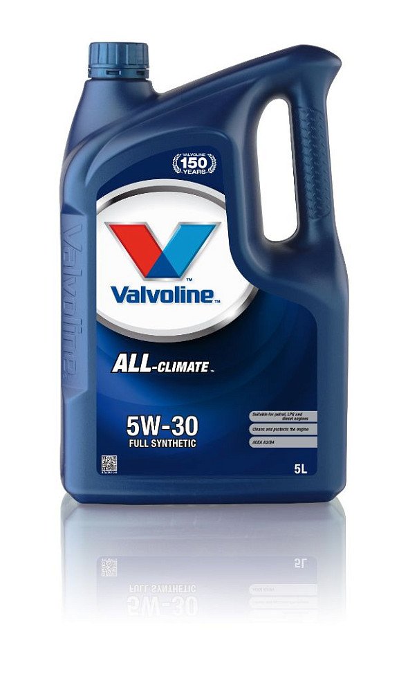 Моторное масло Valvoline All-Climate 5W30 синтетическое 5л
