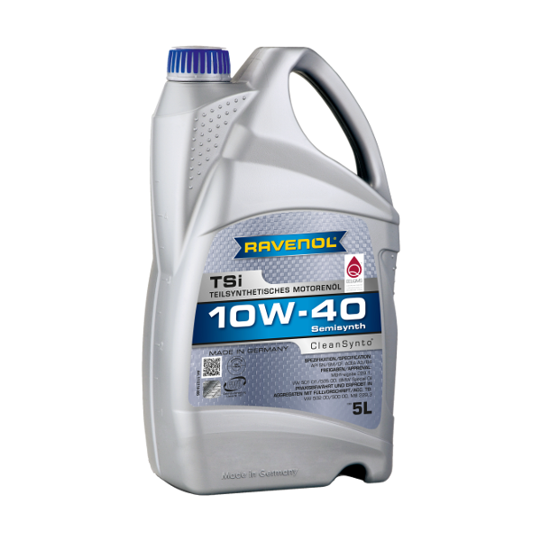 Моторное масло Ravenol TSI 10W40 полусинтетическое 5л