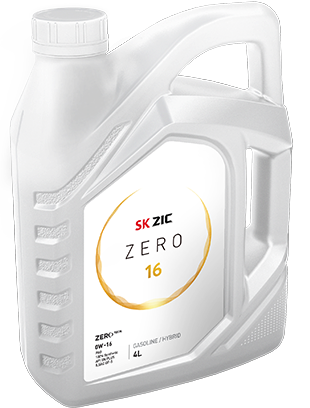 Моторное масло ZIC Zero 16 0W16 синтетическое 4л