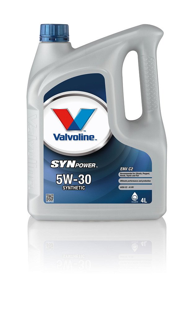 Моторное масло Valvoline SynPower ENV C2 5W30 синтетическое 4л