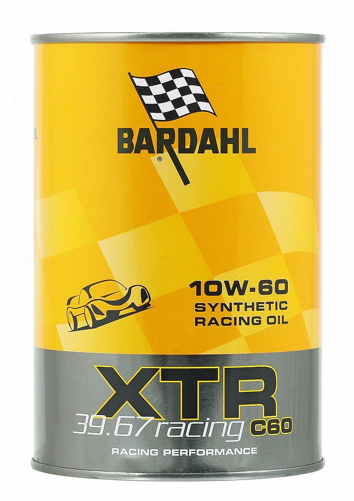 Моторное масло Bardahl XTR 39.67 Racing C60 10W60 синтетическое 1л