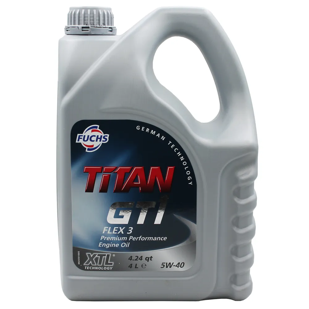 Моторное масло Fuchs Titan GT1 Flex 3 5W40 синтетическое 4л